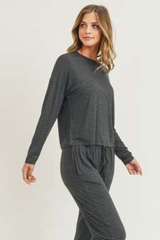 Women’s Long Sleeve Top and Jogger Set style 5