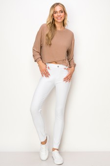Women’s Ribbed Galore Long Sleeve Top style 4