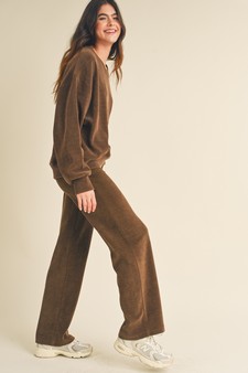 Women's Relaxed Ribbed Corduroy Set style 2