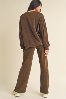 Women's Relaxed Ribbed Corduroy Set style 3