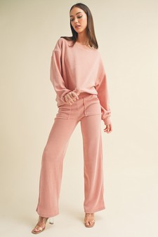 Women's Relaxed Ribbed Corduroy Set style 6