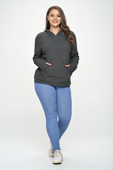 Women's Ultra Soft Hoodie with Thumb Hole style 5