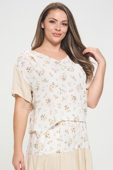 Women’s Floral Flowy Top style 2