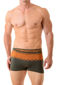 Men's Seamless Boxer Shorts Underwear style 3