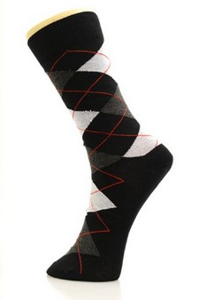 Men's Cotton Blended Dress Socks