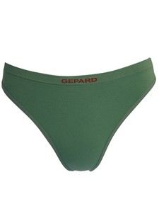 Lady's Seamless Solid Color Thong Underwear