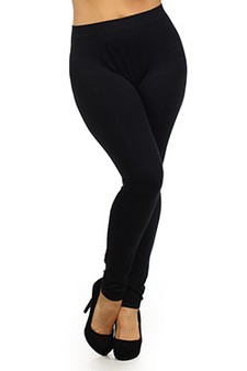 Lady's Classic Full Length Seamless Leggings