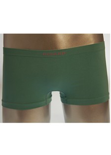 Lady's Seamless Solid Color Boy Short Underwear