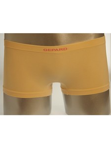 Lady's Seamless Solid Color Boy Short Underwear